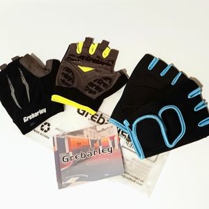 Brand NEW Unisex Cycling Gloves 2 Pair Bundle
